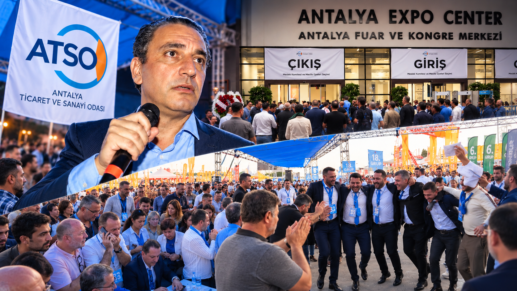 ATSO seçimlerinde mavi liste önde, iki grup için kura bekleniyor