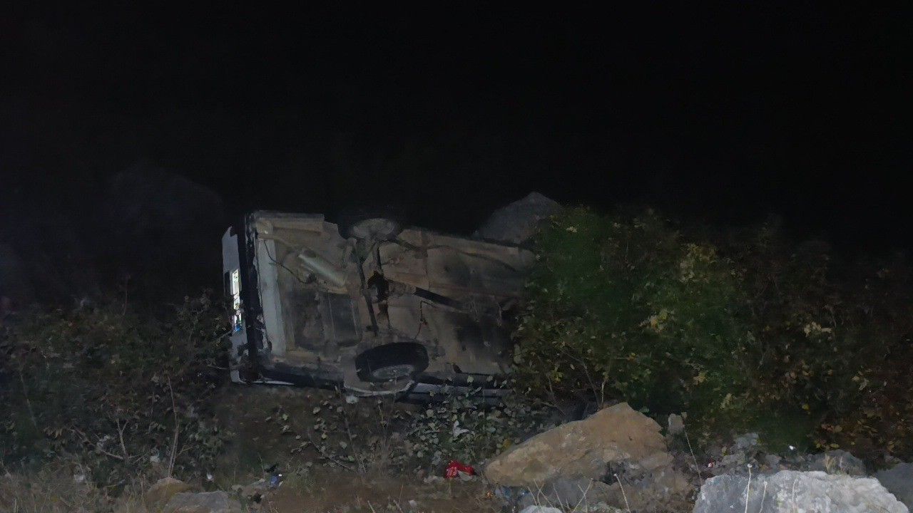 Gece Kazası Antalya (1)