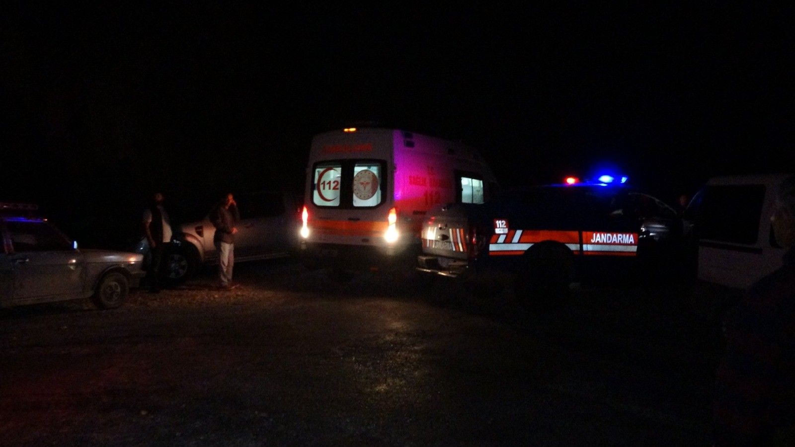 Gece Kazası Antalya (2)