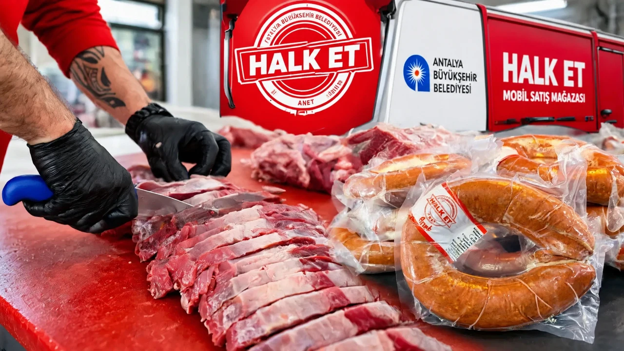 Antalya’da Halk Et TIR’ı 3 ilçede kontak kapatıyor! İşte nedeni